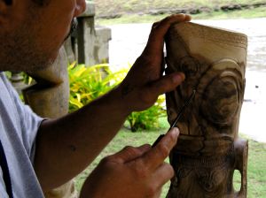 Wood Carver in Hane